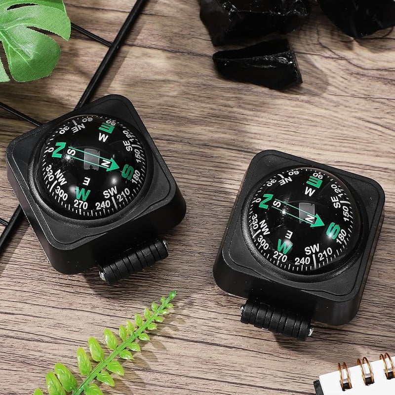 بوصلة السيارة القابلة للتعديل للسيارة والشاحنة والقارب والتنزه في الهواء الطلق والملاحة - Image 5